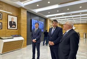 BDU-da “Ümummilli Lider Heydər Əliyev mühazirələri” çərçivəsində tələbələrlə görüş davam edir - FOTOLAR