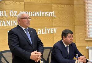 BDU-da “Ümummilli Lider Heydər Əliyev mühazirələri” çərçivəsində tələbələrlə görüş davam edir - FOTOLAR