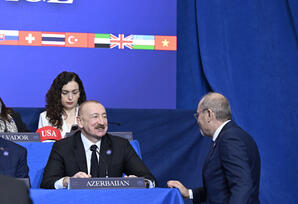 Prezident İlham Əliyev Vaşinqtonda Sülh Şurasının ilk iclasında iştirak edir