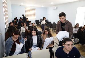 Gənclər Mərkəzi İsmayıllı rayonunda tədbir keçirdi - FOTOLAR