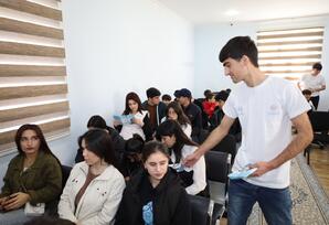 Gənclər Mərkəzi İsmayıllı rayonunda tədbir keçirdi - FOTOLAR