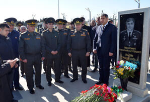 Şəhid həkimin xatirəsi ehtiramla yad edilib