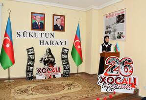 Xocalı faciəsi qurbanlarının xatirəsi Qaradağ rayonunda anılıb