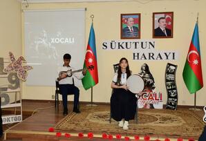 Xocalı faciəsi qurbanlarının xatirəsi Qaradağ rayonunda anılıb