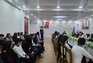 Goranboyda tədbir keçirilib - FOTOLAR