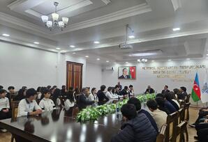 Goranboyda tədbir keçirilib - FOTOLAR