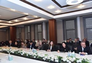 Nəsimi rayonunda Xocalı faciəsinin 34-cü ildönümü ilə əlaqədar Xocalı sakinləri ilə görüş keçirilib