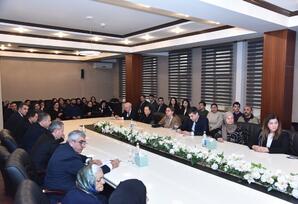 Nəsimi rayonunda Xocalı faciəsinin 34-cü ildönümü ilə əlaqədar Xocalı sakinləri ilə görüş keçirilib