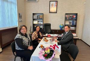 YAP Samux  rayon təşkilatında partiya veteranı nın 70 illiyi qeyd olunub ŞƏRH