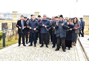 Ağstafada Xocalı soyqırımı qurbanlarının xatirəsi anılıb FOTOLAR