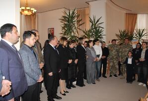 Göygöldə Xocalı soyqırımı qurbanlarının  xatirəsi  anılıb FOTOLAR