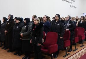 Qusarda anım tədbiri keçirilib - FOTOLAR