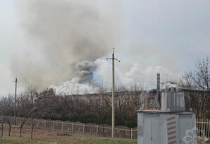 Naxçıvanda hərbi hissədə yanğın baş verib