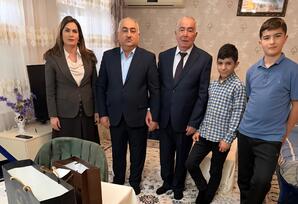 Partiyanın veteran üzvü ziyarət olundu - FOTOLAR