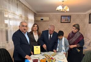 Partiyanın veteran üzvü ziyarət olundu - FOTOLAR