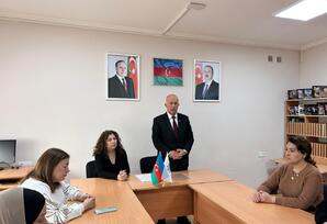 Kürdəmirdə ərazi partiya təşkilatının hesabat-seçki yığıncağı keçirilib - FOTOLAR