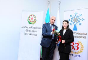 YAP Göygöl rayon təşkilatının təsis edilməsinin 33 ili tamam olub - FOTOLAR