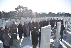 Nəsimidə şəhid Vüsal Kazımovun xatirəsi yad edilib - FOTOLAR