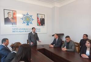 Beyləqanda tədbir keçirilib - FOTOLAR