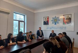 Beyləqanda tədbir keçirilib - FOTOLAR