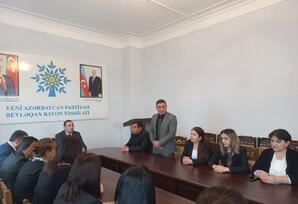 Beyləqanda tədbir keçirilib - FOTOLAR