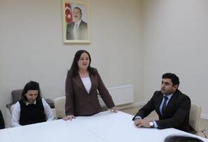 YAP Gədəbəy rayon təşkilatı Heydər Əliyev Mərkəzində görüş keçirib - FOTOLAR