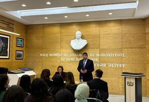 BDU-da “Ümummilli Lider Heydər Əliyev mühazirələri” layihəsi çərçivəsində növbəti görüş keçirilib - ŞƏRH