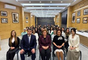 BDU-da “Ümummilli Lider Heydər Əliyev mühazirələri” layihəsi çərçivəsində növbəti görüş keçirilib - ŞƏRH