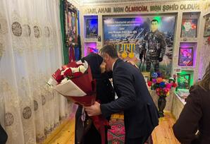 Xocavənddə şəhid anaları və xanımları evlərində ziyarət olunub - ŞƏRH