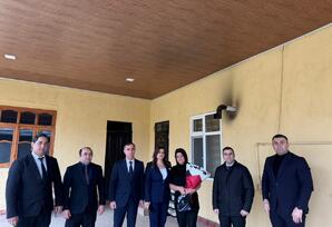 Xocavənddə şəhid anaları və xanımları evlərində ziyarət olunub - ŞƏRH