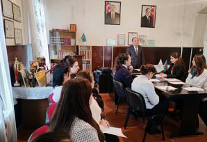 YAP Göygöl rayon təşkilatında tədbir keçirilib FOTOLAR