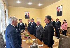 Göygöldə partiya veteranları ilə görüş keçirilib FOTOLAR