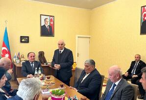 Göygöldə partiya veteranları ilə görüş keçirilib FOTOLAR