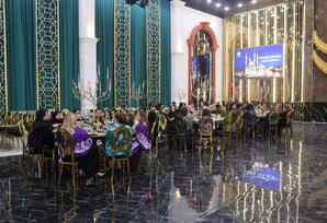 Yasamalda iftar süfrəsi açılıb