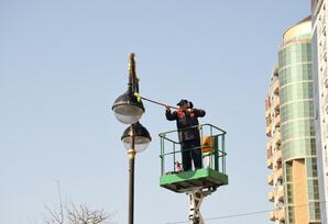 Bakıda Novruz ərəfəsində geniş təmizlik işləri aparılıb - FOTOLAR 