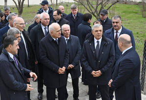 Əlaqələndirmə Qərargahının üzvləri Xocavənd şəhərində təmir olunmuş fərdi evə baxış keçiriblər - FOTOLAR