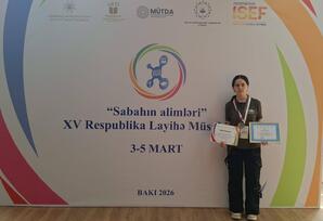 Şabran məktəblilərindən BÖYÜK UĞUR - “Sabahın alimləri” Müsabiqəsində gümüş medal qazanıblar