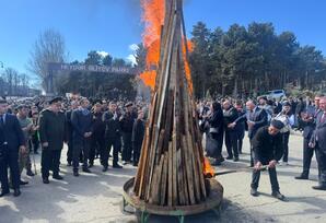 Gədəbəydə Novruz bayramı qeyd edilir FOTOLAR