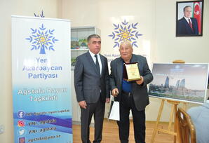 YAP Ağstafa rayon təşkilatında  görüş keçirilib FOTOLAR