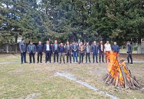 AMEA-da bayramlar münasibətilə tədbirlər keçirilib - FOTOLAR