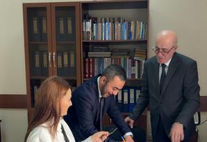 AMEA-da bayramlar münasibətilə tədbirlər keçirilib - FOTOLAR