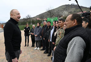 Xanobada Novruz tonqalı