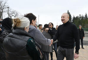 Xanobada Novruz tonqalı