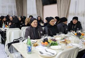 Qusar rayonunda iftar süfrəsi təşkil edilib - FOTOLAR