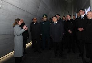 Quba Soyqırımı Memorial Kompleksi ziyarət edilib - FOTOLAR