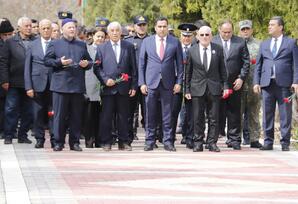 Sədərəkdə şəhid Leytenant Nadirli Ərtoğrulun məzarı ziyarət olunub -FOTOLAR