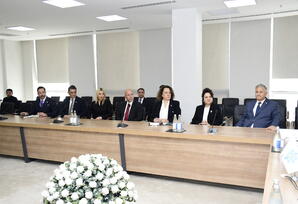 YAP Sədrinin müavini ilə Ulusal Birlik Partiyasının Sədri arasında görüş keçirilib - FOTOLAR