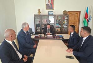 Dərin hörmət və məhəbbətlə qarşılanan ziyalı - FOTOLAR