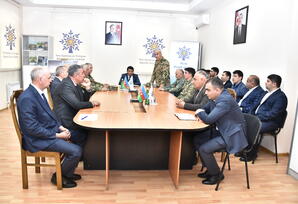 Ağstafada Aprel döyüşləri şəhidlərinin xatirəsi anılıb - FOTOLAR