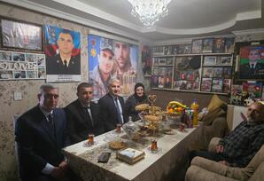 Şəhidin ailəsi  ziyarət edilib - FOTOLAR